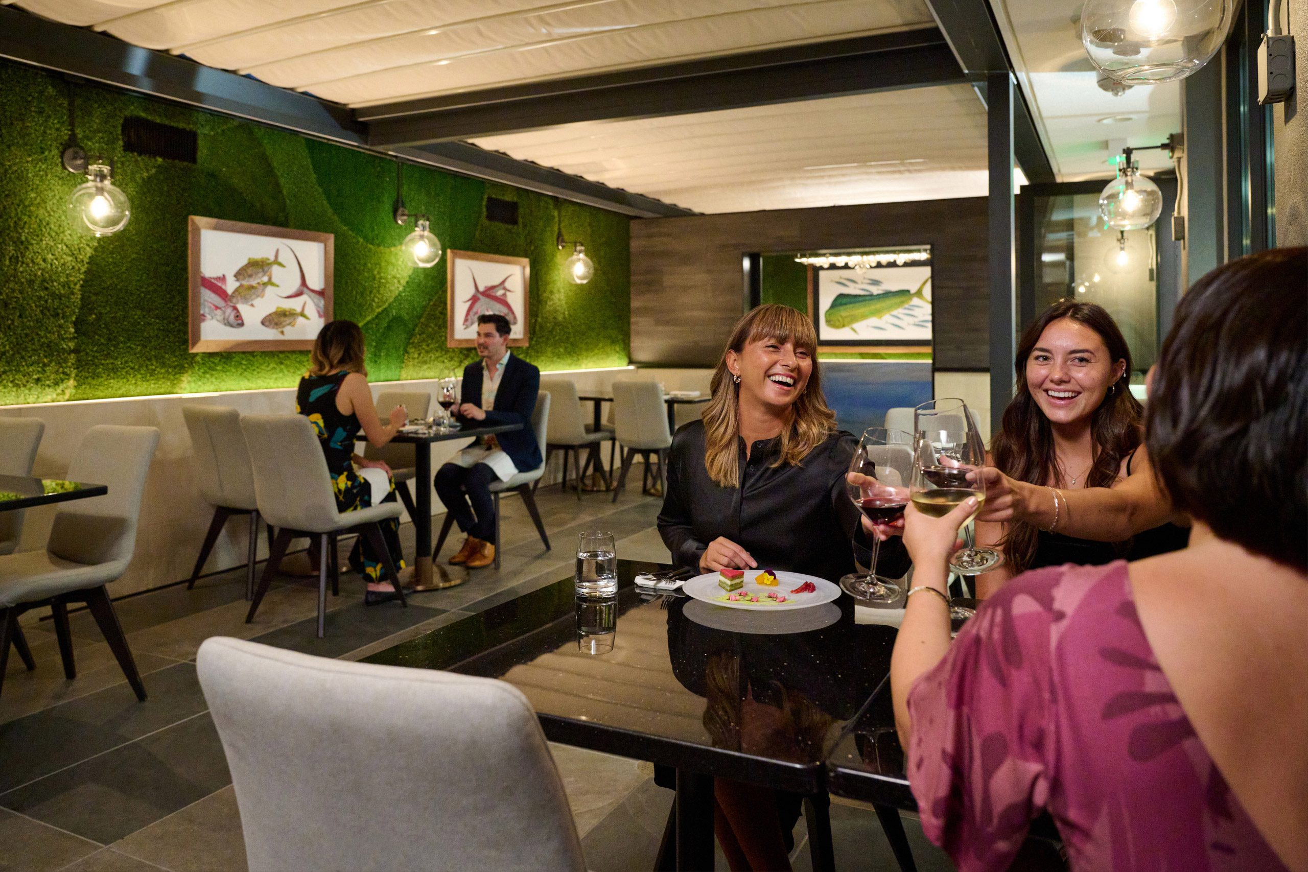 The Mugen dining room provides the perfect setting for an exceptional culinary experience.