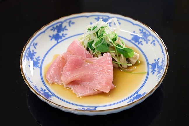 Wagyu beef dish.