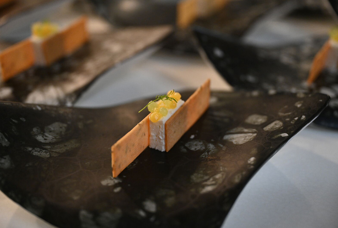 Laura Chenel fennel. mandarin orange. herb de provence.